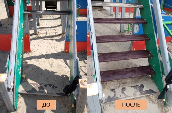 Наглядная рубрика "ДО/ПОСЛЕ