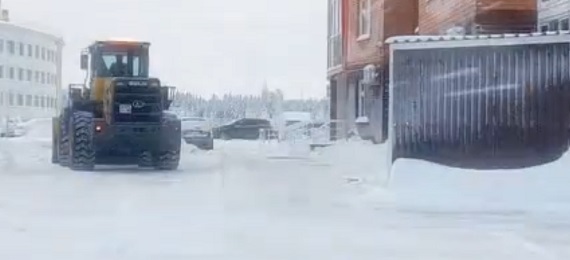 Уборка в январе