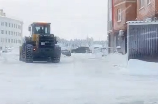 Уборка в январе